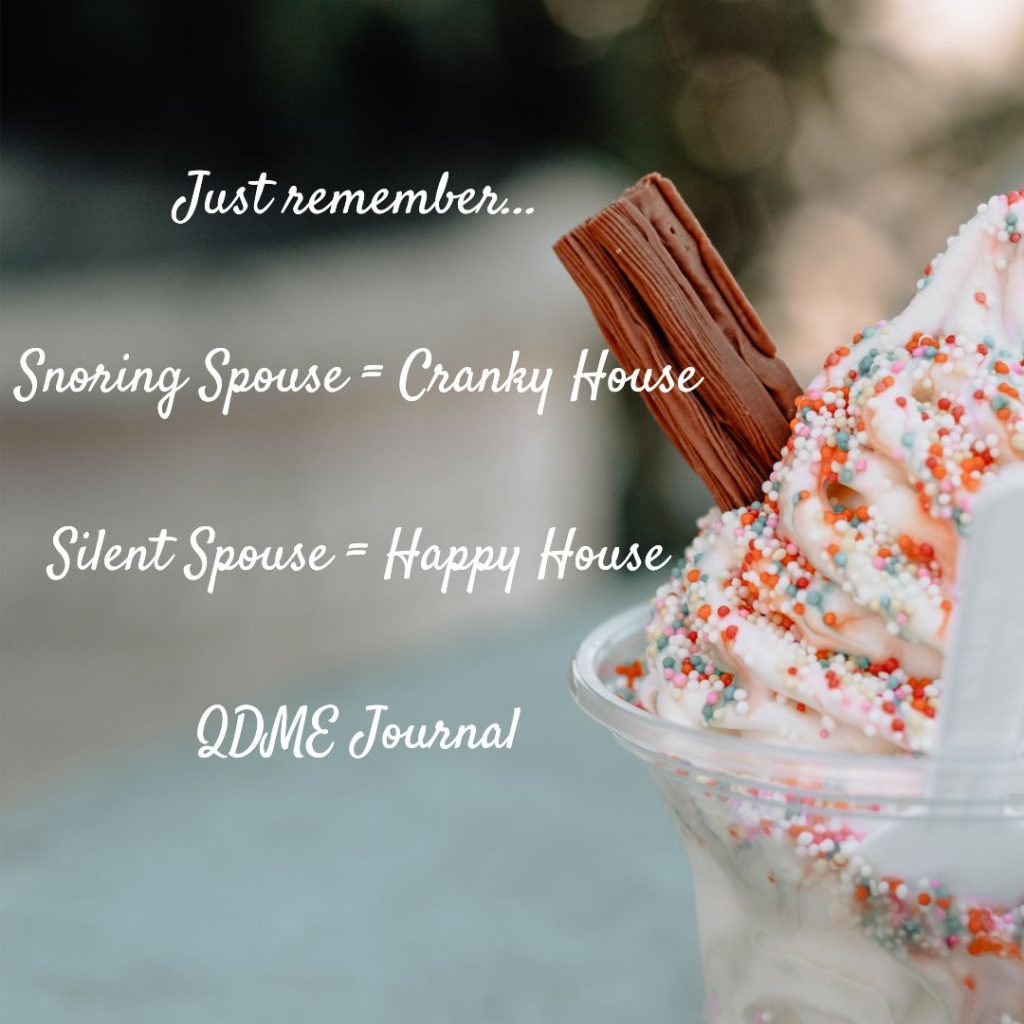 Ice Cream Before Bedtime Quotes Image