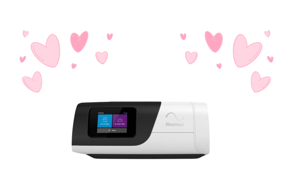 Why You Should Love Your CPAP, ResMed, Pink Hearts