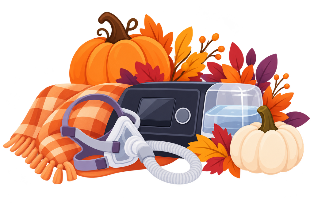 Cozy Autumn CPAP Care Still Life