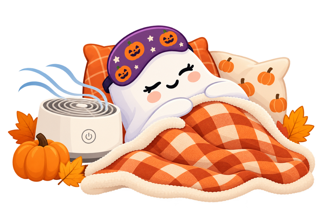 Cozy Ghost Halloween Sleepover