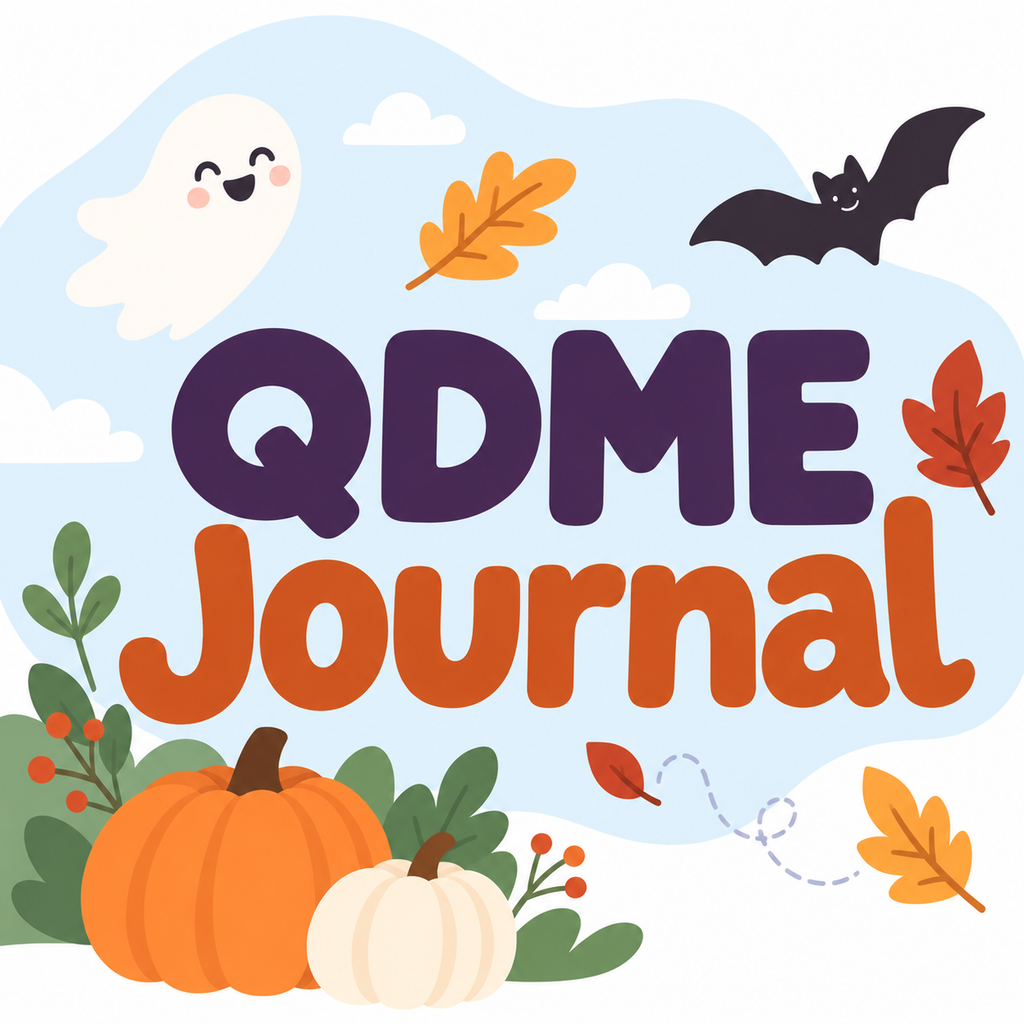 QDME Journal Autumn Halloween Cover